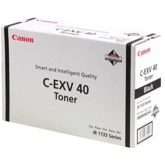 Картридж Canon 3480B006 C-EXV40 Toner оригинальный чёрный для принтеров imageRUNNER 1133 | imageRUNNER 1133A | imageRUNNER 1133iF