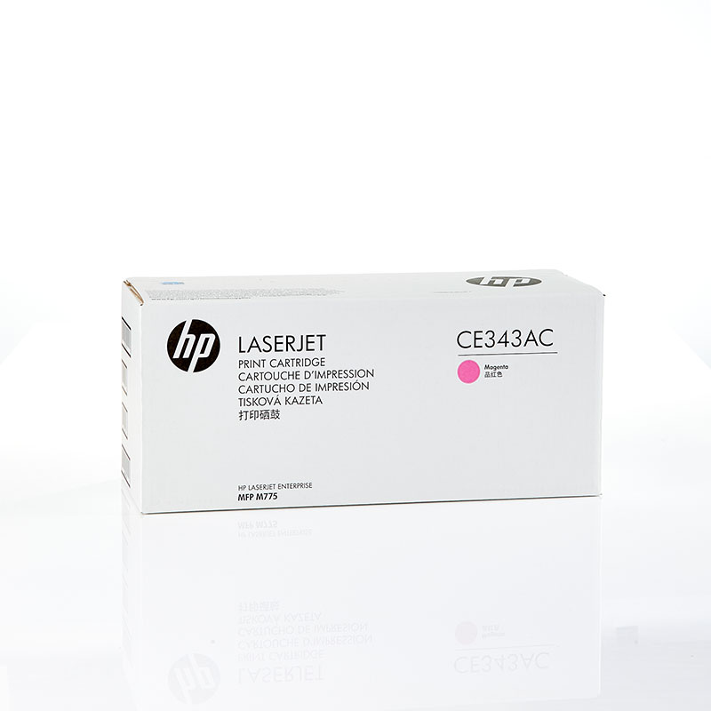 Картридж HP CE343AC оригинальный красный для принтеров LaserJet Enterprise 700 color MFP M775