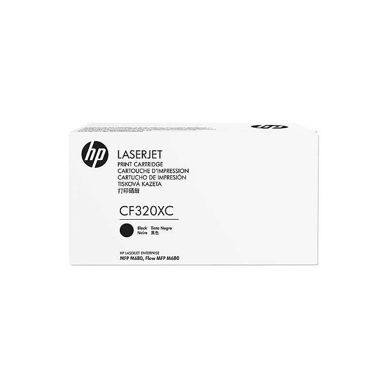 Картридж HP CF320XC оригинальный чёрный для принтеров Laserjet Enterprise MFP M680 | Laserjet Enterprise Flow MFP M680
