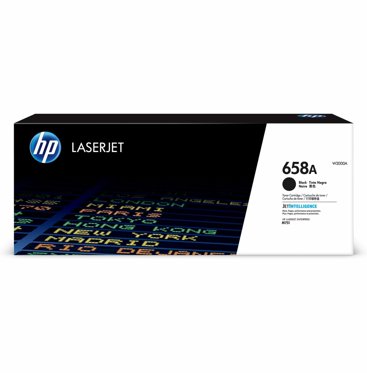Картридж HP W2000A 658A оригинальный чёрный для принтеров Laserjet Enterprise M751