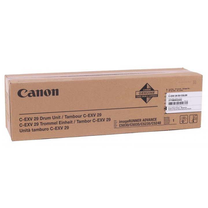 Фотобарабан Canon 2778B003 C-EXV29Bk Drum оригинальный чёрный для принтеров imageRUNNER ADVANCE C5030 | imageRUNNER ADVANCE C5035 | imageRUNNER ADVANCE C5235 | imageRUNNER ADVANCE C5240