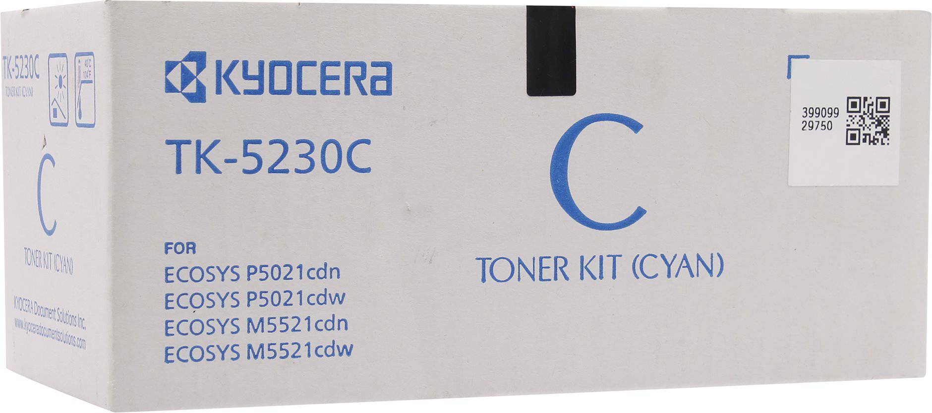 Картридж Kyocera 1T02R9CNL0 TK-5230C оригинальный