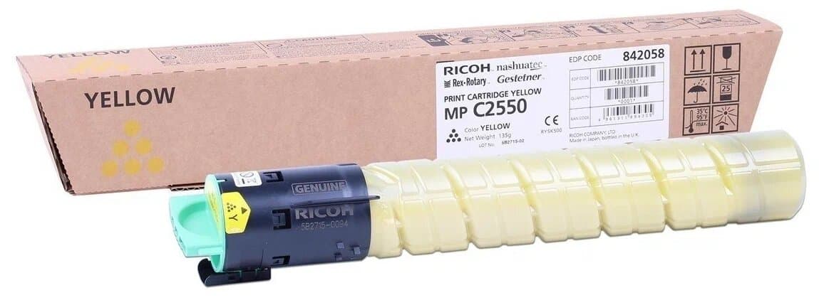 Картридж Ricoh 842058 MP C2550 оригинальный