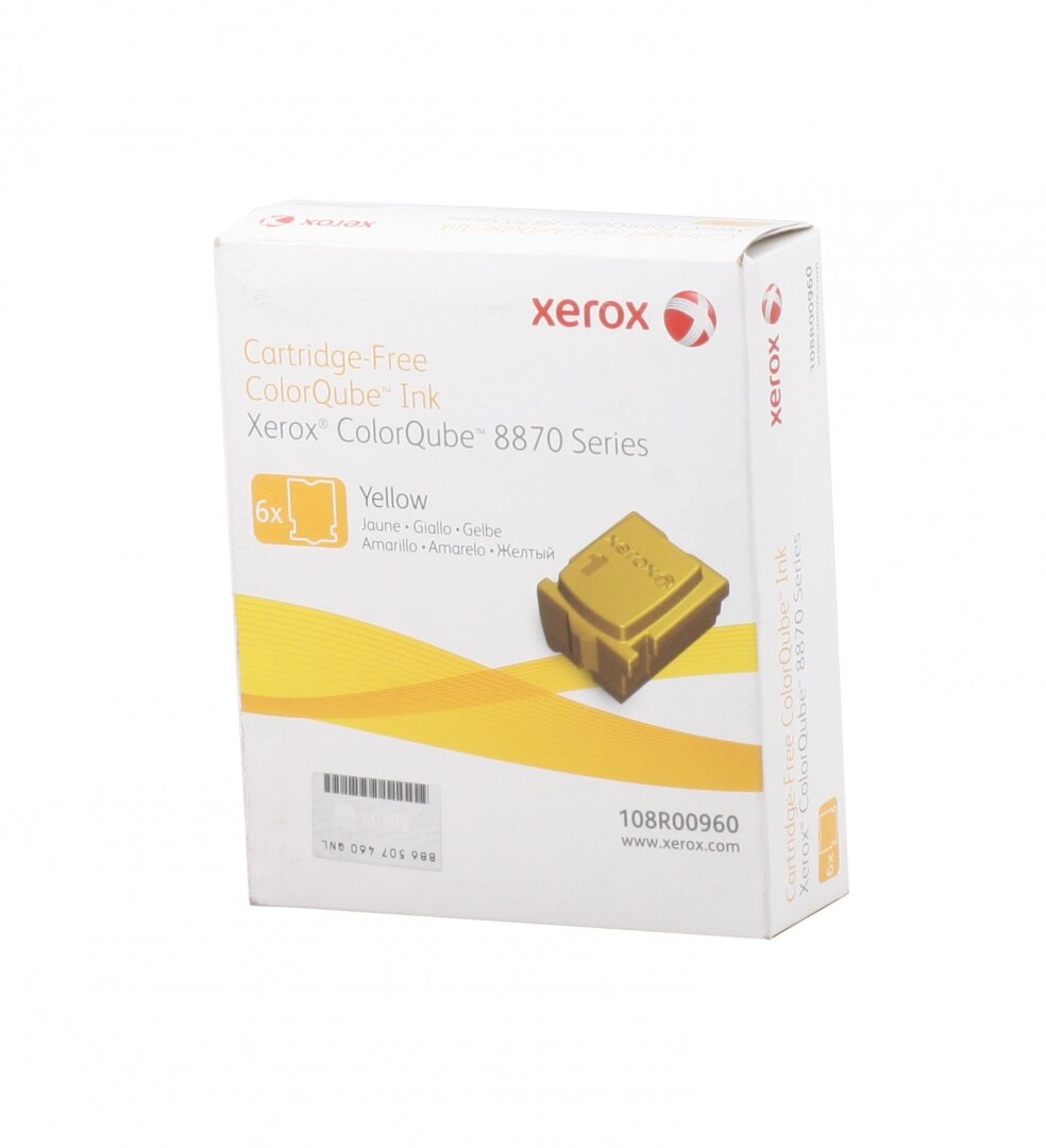 Картридж Xerox 108R00960 оригинальный желтый для принтеров ColorQube 8870