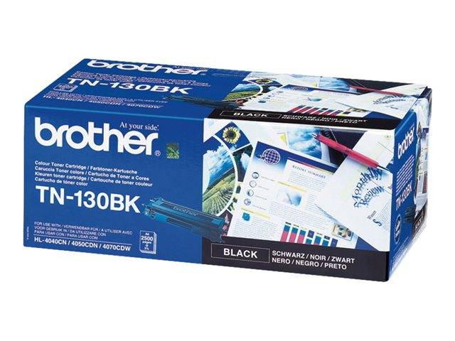 Картридж Brother TN-130BK оригинальный чёрный для принтеров HL-4040CN | HL-4050CDN | HL-4070CDW