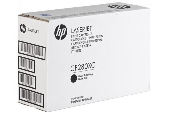 Картридж HP CF280XC оригинальный чёрный для принтеров Laserjet Pro 400 M401 | Laserjet Pro 400 M425
