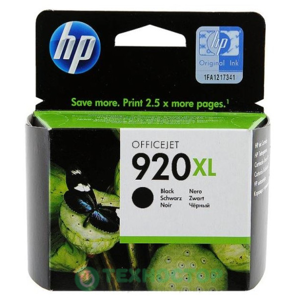 Картридж HP CD975AE 920XL оригинальный чёрный для принтеров OFFICEJET 6000 | OFFICEJET 6500 | Printer Series 7000
