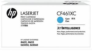 Картридж HP CF461XC оригинальный синий для принтеров Laserjet Enterprise M652 | Laserjet Enterprise M653 | Laserjet Enterprise E65050 | Laserjet Enterprise E65060