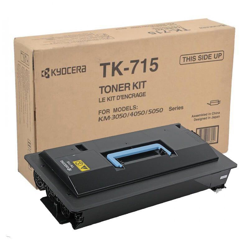Картридж Kyocera 1T02GR0EU0 TK-715 оригинальный чёрный для принтеров KM-3050 | KM-4050 | KM-5050