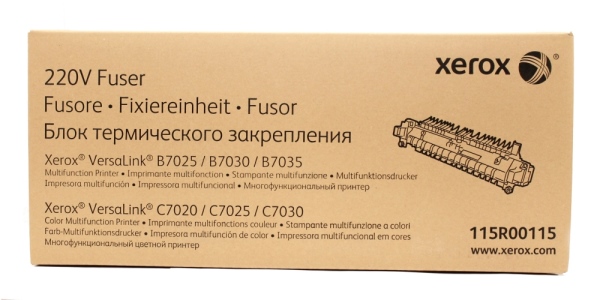 Фьюзер Xerox 115R00115 оригинальный для принтеров VersaLink B7025 | VersaLink B7030 | VersaLink B7035 | VersaLink C7020 | VersaLink C7025 | VersaLink C7030