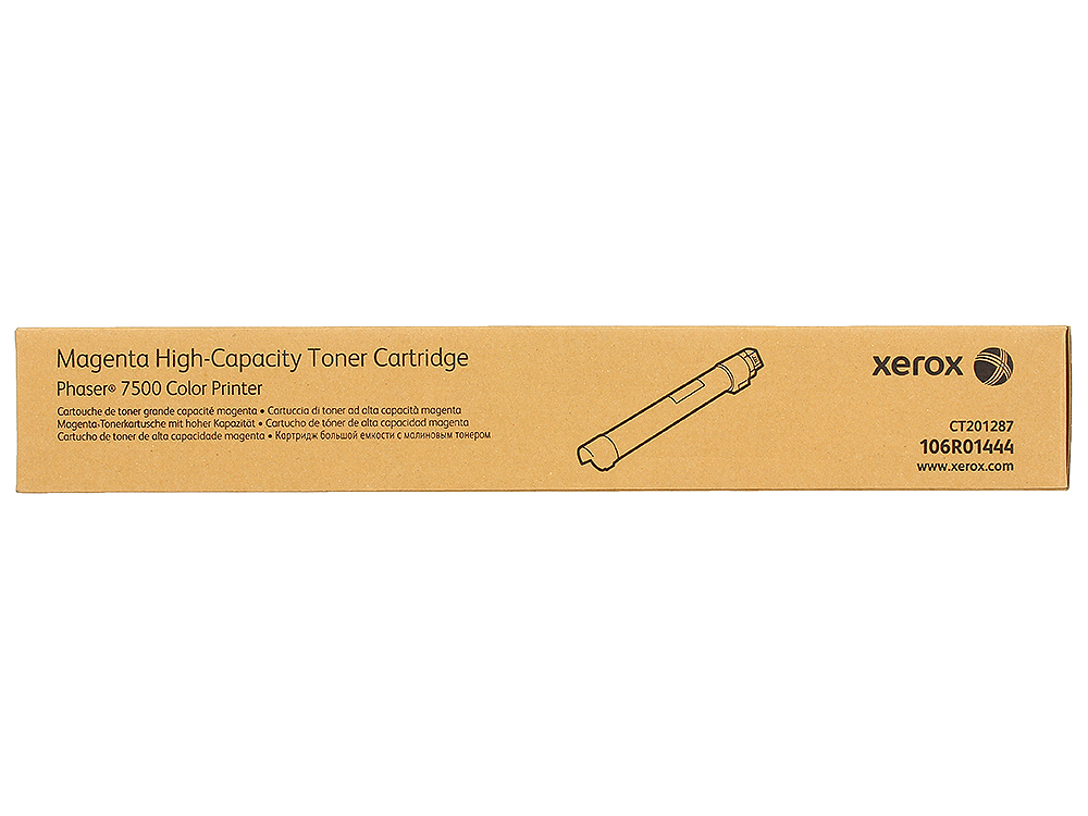 Картридж Xerox 106R01441 оригинальный красный для принтеров Phaser 7500 | Phaser 7500DN | Phaser 7500DT | Phaser 7500DX | Phaser 7500N