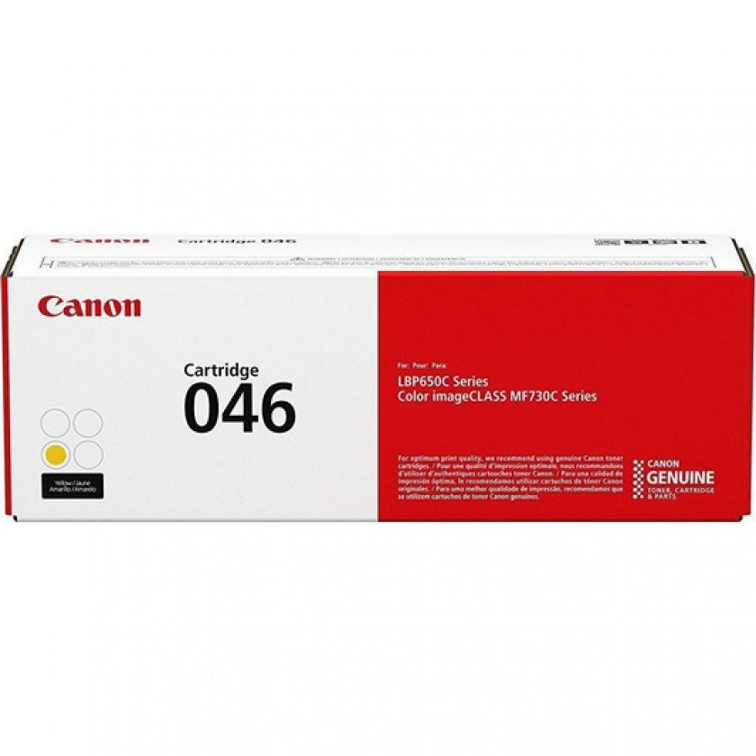 Картридж Canon 1247C002 046 Y оригинальный желтый для принтеров i-Sensys LBP650C Series | Color imageCLASS MF730C Series