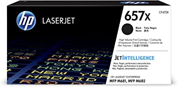 Картридж HP CF470X 657X оригинальный чёрный для принтеров Laserjet Enterprise MFP M681 | Laserjet Enterprise MFP M682