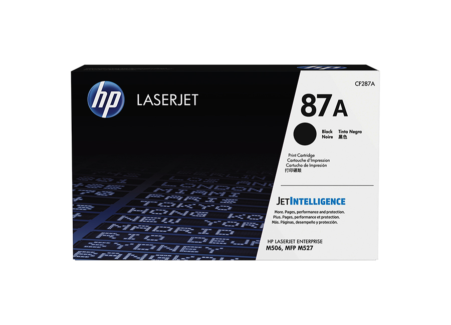 Картридж HP CF287A 87A оригинальный чёрный для принтеров Laserjet Enterprise M506 | Laserjet Enterprise MFP M527