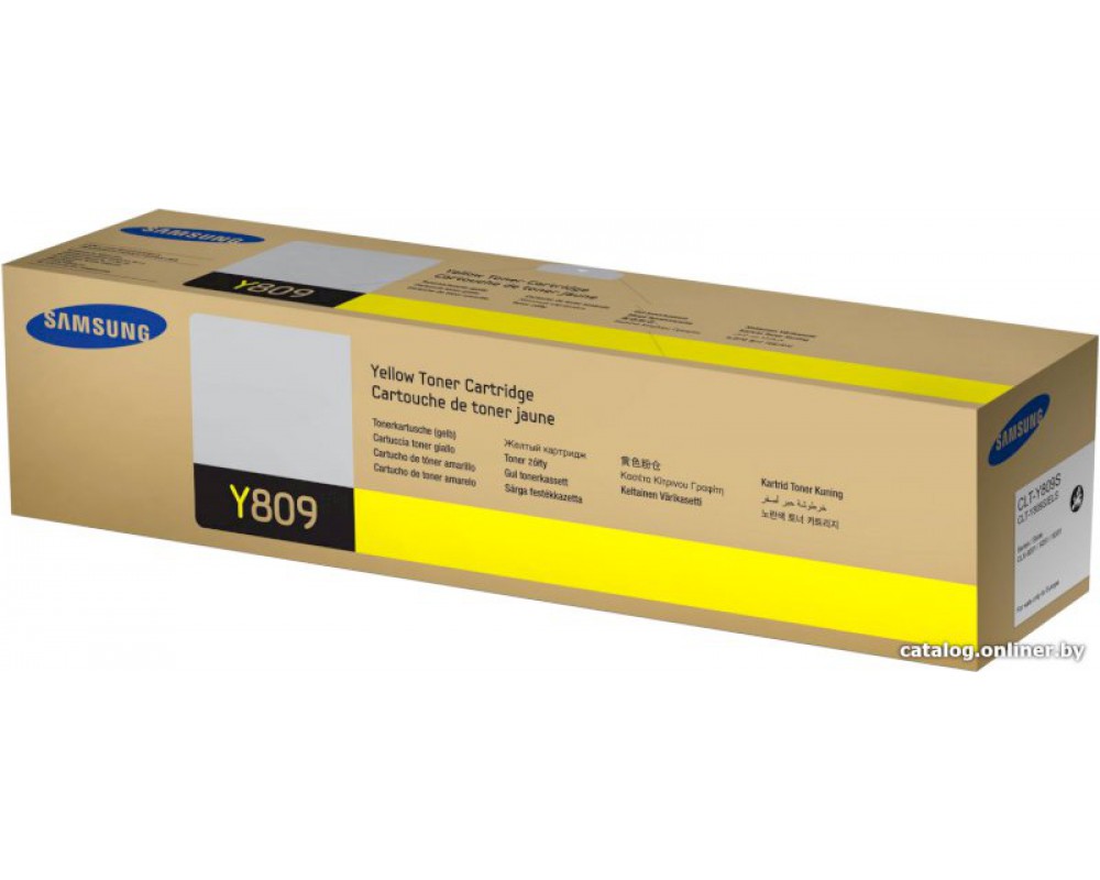 Картридж Samsung CLT-Y809S оригинальный желтый для принтеров CLX9201 | 9251