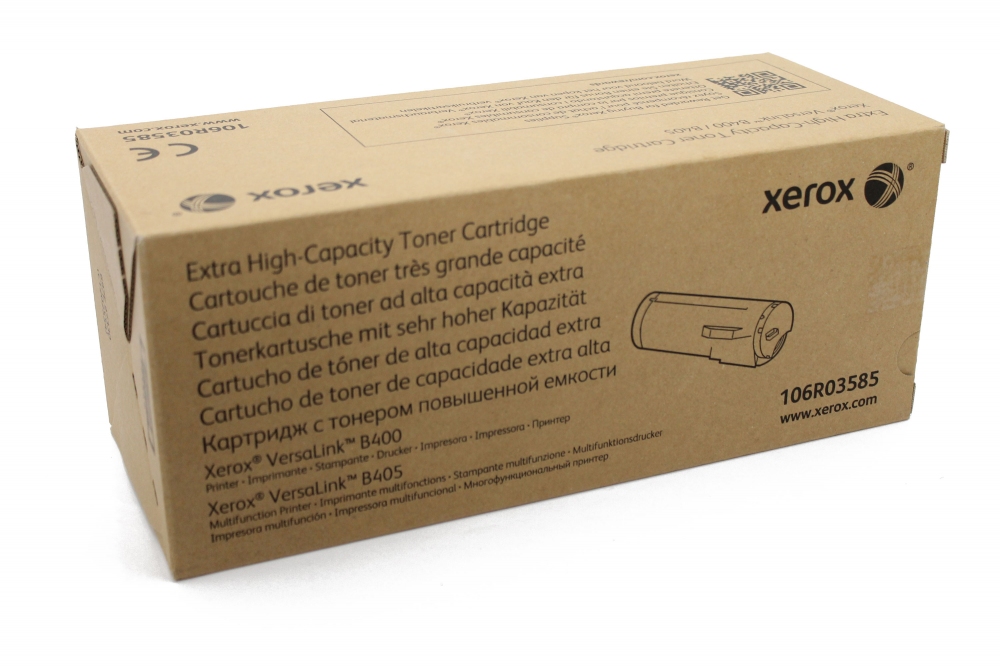 Картридж Xerox 106R03585 оригинальный чёрный для принтеров VersaLink C400 | VersaLink C405