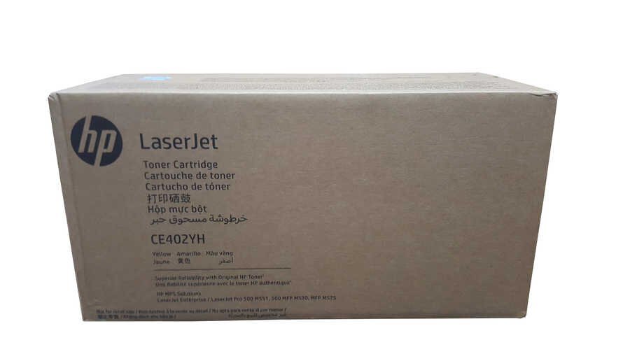 Картридж HP CE402YH оригинальный желтый для принтеров LaserJet Enterprise M551 | LaserJet Enterprise M570 | LaserJet Enterprise M576