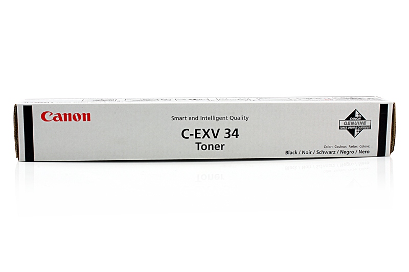 Картридж Canon 3782B002 C-EXV34Bk оригинальный чёрный для принтеров imageRUNNER ADVANCE C2020 | imageRUNNER ADVANCE C2025 | imageRUNNER ADVANCE C2030 | imageRUNNER ADVANCE C2220 | imageRUNNER ADVANCE C2225 | imageRUNNER ADVANCE C2230