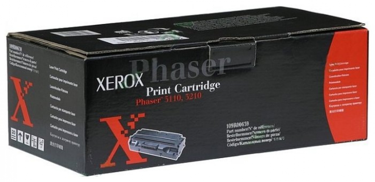 Картридж Xerox 109R00639 оригинальный чёрный для принтеров Phaser 3110, 3210