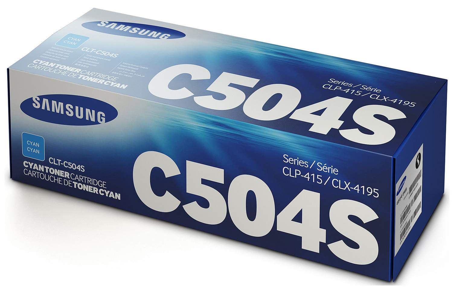 Картридж Samsung CLT-C504S оригинальный голубой для принтеров CLP-415 | CLX-4195