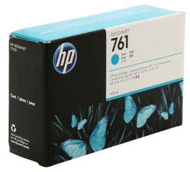 Картридж HP CM994A №761 оригинальный синий для принтеров DesignJet T7100 | DesignJet T7200