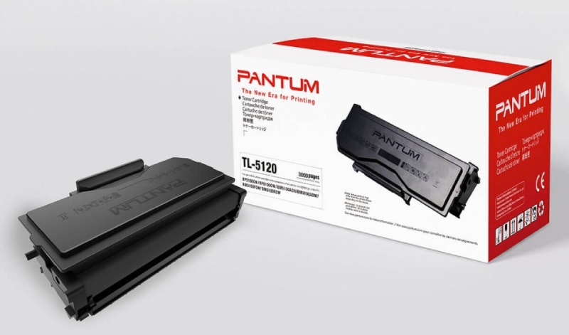 Картридж Pantum TL-5120 оригинальный чёрный для принтеров BP5100DN | BP5100DW | BP5100ADN | BP5100ADW | BP5100FDN | BP5100FDW