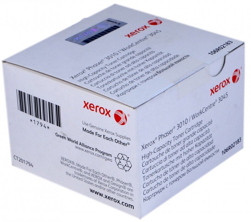 Уцен. Xerox 106R02183 оригинальный