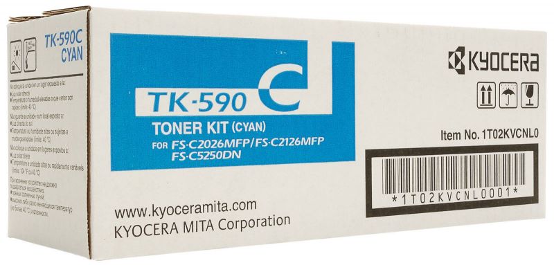 Картридж Kyocera 1T02KVCNL0 TK-590C оригинальный