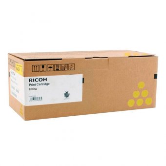 Картридж Ricoh 407639 SP C310E оригинальный жёлтый для принтеров Ricoh Aficio SP C231SF/C232SF/SPC231N/C232DN/C311N/C312DN