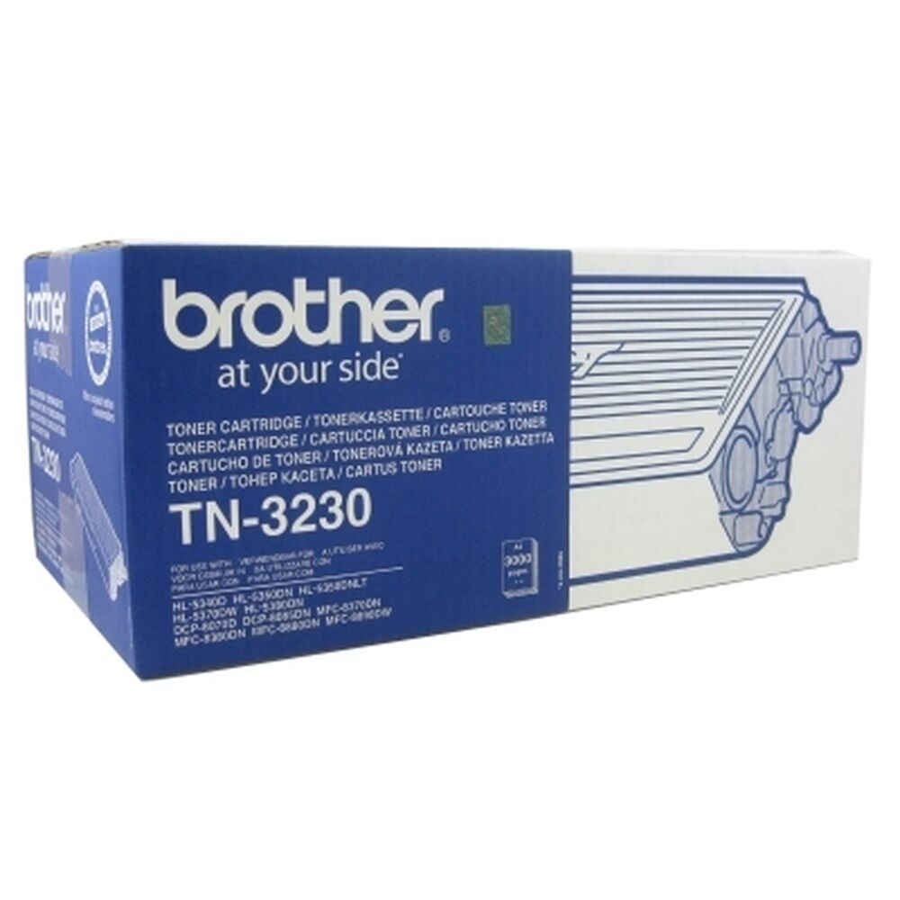 Картридж Brother TN-3230 оригинальный чёрный для принтеров HL-5340D | HL-5350DH | HL-5350DNLT | HL-5370DW | HL-5380DN | DCP-8070D | DCP-8085DN | MFC-8370DN | MFC-8380DN | MFC-8880DN | MFC-8890DW