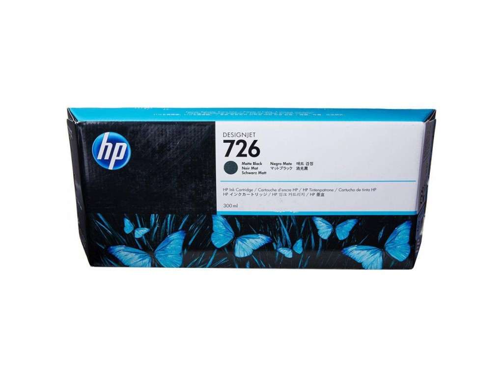 Картридж HP CH575A 726 оригинальный чёрный для принтеров Designjet T1200 | DesignJet T1300 | Designjet T2300 | DesignJet T795