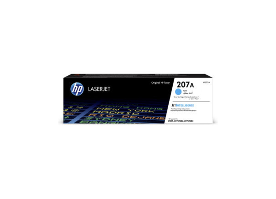 Картридж HP W2211A 207A оригинальный синий для принтеров Laserjet Pro M255 | Laserjet Pro MFP M282 | Laserjet Pro MFP M283