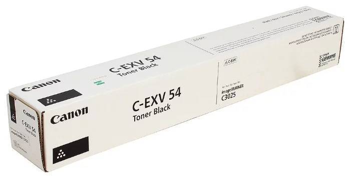 Картридж Canon 1394C002 C-EXV54 Bk оригинальный чёрный для принтеров imageRUNNER C3025 | imageRUNNER C3025i