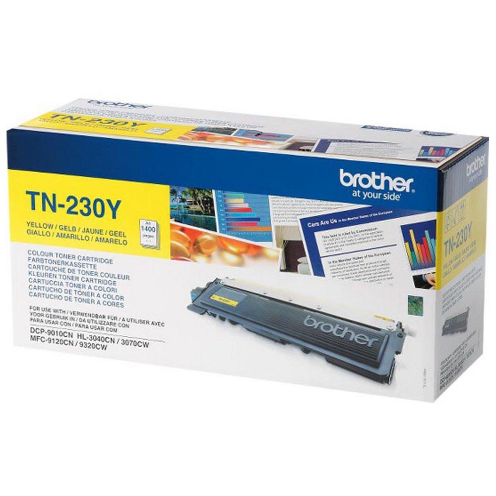 Картридж Brother TN-230Y оригинальный желтый для принтеров DCP9010CN | HL-3040CN | HL-3070CW | MFC-9120CN | MFC-9320CW