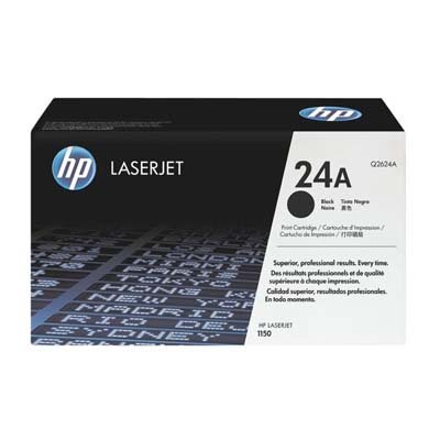 Картридж HP Q2624A 24A оригинальный чёрный для принтеров Laserjet 1150