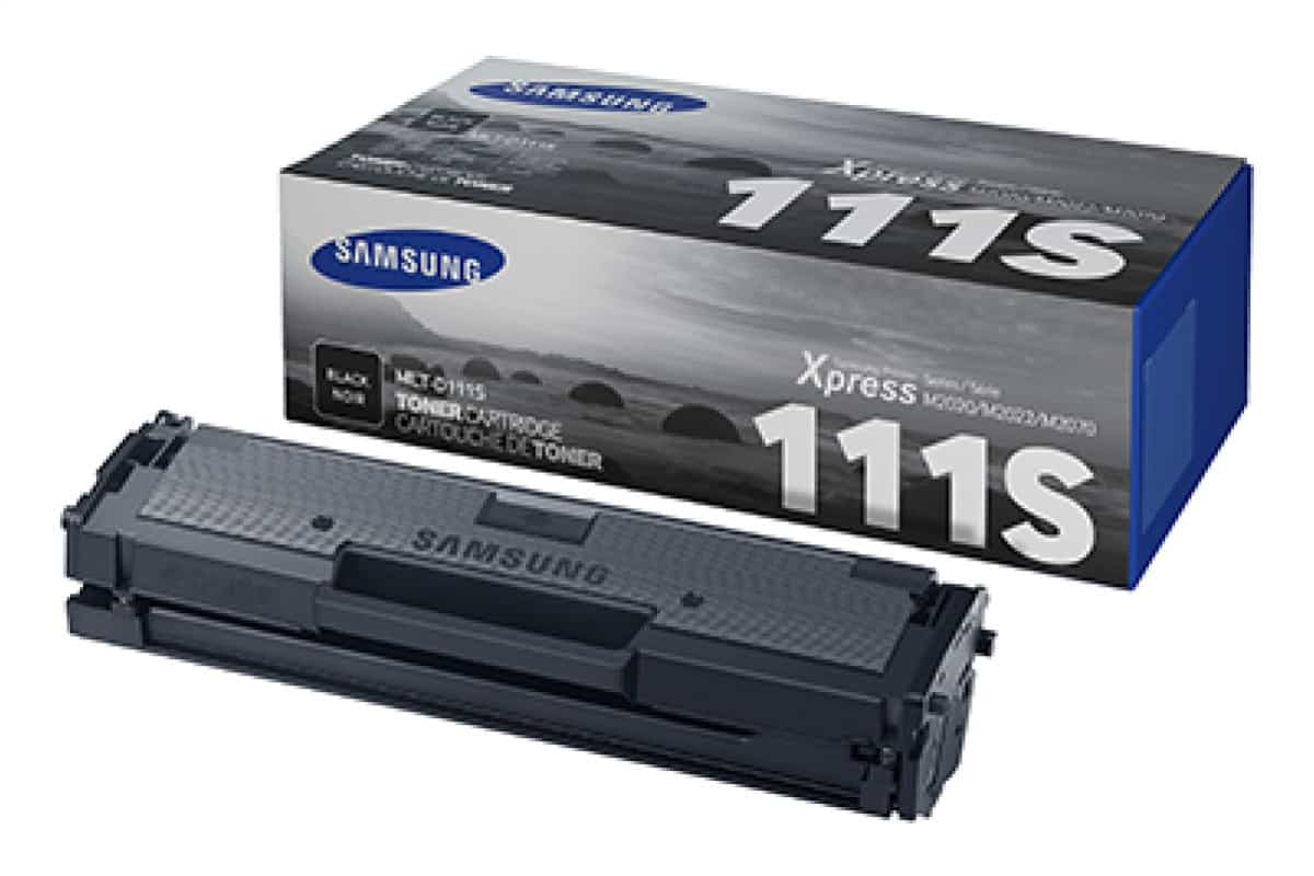 Картридж Samsung MLT-D111S оригинальный чёрный для принтеров SL-M2020 | M2070