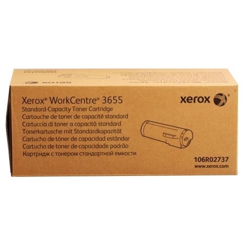 Картридж Xerox 106R02737 оригинальный чёрный для принтеров WorkCentre 3655