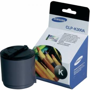Картридж Samsung CLP-K300A оригинальный чёрный для принтеров CLP-300 | CLP-300N