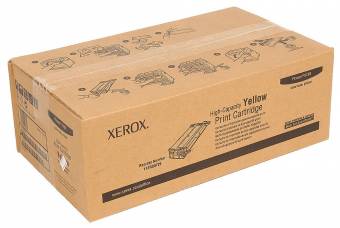 Картридж Xerox 113R00725 оригинальный желтый для принтеров Phaser 6180