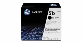 Картридж HP Q7551X 51X оригинальный чёрный для принтеров Laserjet P3005 | Laserjet M3027 MFP | Laserjet M3035 MFP