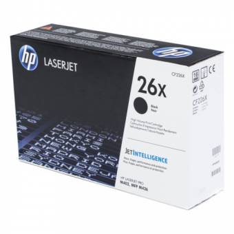 Картридж HP CF226X 26X оригинальный чёрный для принтеров LASERJET PRO M402 | LASERJET PRO MFP M426