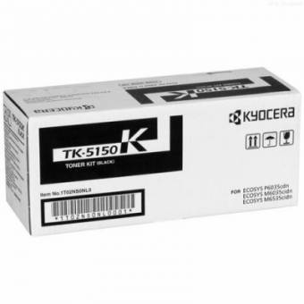 Картридж Kyocera 1T02NS0NL0 TK-5150K оригинальный чёрный для принтеров ECOSYS P6035cdn | ECOSYS M6035cidn | ECOSYS M6535cidn