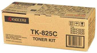 Картридж Kyocera 1T02FZCEU0 TK-825C оригинальный синий для принтеров KM-C2520 | KM-C2525E | KM-C3232 | KM-C3232E | KM-C4035E