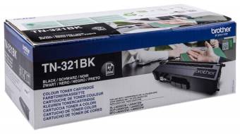 Картридж Brother TN-321BK оригинальный чёрный для принтеров HL-L8250CDN | HL-L8350CDW | DCP-L8400CDN | DCP-L8450CDW | MFC-L8650CDW | MFC-L8850CDW