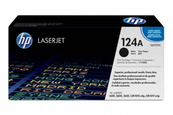 Картридж HP Q6000A 124A оригинальный чёрный для принтеров Laserjet 1600 | Laserjet 2600 | Laserjet 2605 | Laserjet CM1015 MFP | Laserjet CM1017 MFP