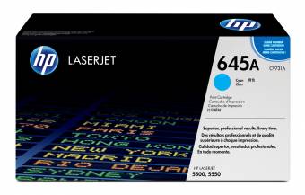 Картридж HP C9731A 645A оригинальный синий для принтеров LASERJET 5500 | LASERJET 5550