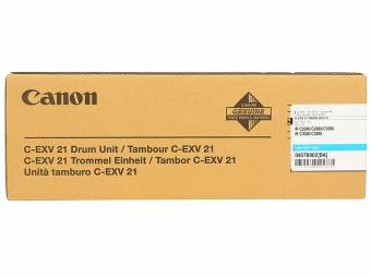 Фотобарабан Canon 0457B002AA C-EXV21 Drum C оригинальный синий для принтеров iR C2380 | iR C2880 | iR C3080 | iR C3380 | iR C3580