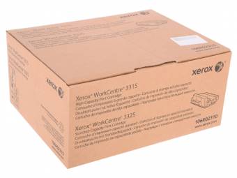 Картридж Xerox 106R02310 оригинальный чёрный для принтеров WorkCentre 3315 | WorkCentre 3325