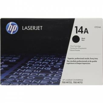 Картридж HP CF214A 14A оригинальный чёрный для принтеров LaserJet Enterprise 700 M725 | LaserJet Enterprise 700 M712