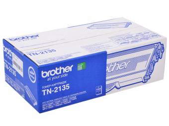 Картридж Brother TN-2135 оригинальный чёрный для принтеров DCP-7030R | DCP-7032R | DCP-7040 | DCP-7045NR | HL-2140R | HL-2142R | HL-2150NR | HL-2170WR | MFC-7320R | MFC-7440NR | MFC-7840WR
